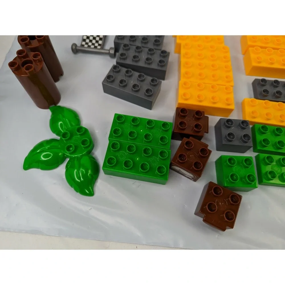 Mega Bloks Replacement‎ Blocks Green Yellow Gray Green